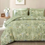 Floral Botanical Butterfly Comforter Set Bed In Bag Lightweight Microfiber. Fixed Price $76.47.