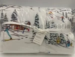 Pottery Barn Whistler Run Ski Winter Cotton Comforter Multi Full Queen #Z1231. Fixed Price $375.89.