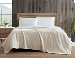 Full/queen Ultra Soft Bed Blanket Ivory Eddie Bauer: Microplush,oeko-tex. Fixed Price $39.95.