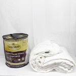 Hotel Grand King White Goose Down Comforter 650 Fill Power 500TC Cotton. Fixed Price $176.69.