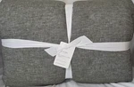 Pottery Barn Belgian Linen King Comforter Dark Forest Green Farmhouse Bedding. Fixed Price $209.99.