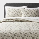 Full/queen Mod Geo Matelasse Duvet Cover And Sham Set Dark Olive Green. Fixed Price $16.99.
