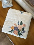 Pottery Barn Kids Rifle Paper Co. Garden Party Forest Baby Quilt 36 X50 Nwt Ob. Fixed Price $109.89.