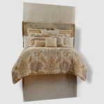 Waterford Beige Reversible Ansonia 4-PIECE Comforter Set Size King. Fixed Price $270.00.