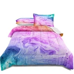 Lris Bedding Ocean Beach Comforter Set Queen Teal 1 2 Pillowcases. Fixed Price $29.40.