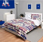 New England Patriots Retro 5 Piece Twin Bed Set Comforter Sheets Pillowcases. Fixed Price $54.97.