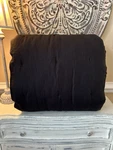 Pottery Barn Belgian Flax Linen Full/queen Comforter Black Nwot Read. Fixed Price $159.94.
