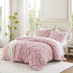 3 Pcs Full/queen Floral Comforter Set With 1 Soft & 2 Pillowcase Us. Fixed Price $93.76.