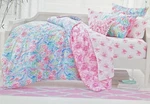 Pottery Barn Kid Lilly Pulitzer Mermaid Cove F/queen COMFORTER/2 Standard Shams. Fixed Price $499.00.
