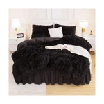 Andency King Size Comforter Set Black, Fluffy Winter Faux Fur W... Usa Fast Ship. Fixed Price $68.54.