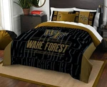 Wake Forest Demon Deacons Northwest Ncaa Full/ Queen Comforter And Sham Set New. Fixed Price $59.99.