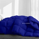 Deluxe Luxury Comforter Down Alternative Egyptian Cotton Royal Blue Solid. Fixed Price $152.69.