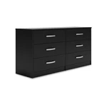 Signature Design By Ashley Finch Modern 6 Drawer Dresser With Ball-bearing. Fixed Price $324.00.