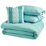 The Pioneer Woman Floral Medallion Eyelet Comforter Set 4 Piece Turquoise. Fixed Price $89.99.