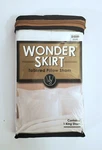 New Wonder Skirt Tailored Pillow Sham King Size 20" X 36" White. Fixed Price $14.95.