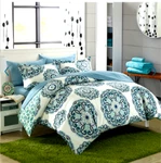 Ibiza 3 Piece Cover Set Bedding With Decorative Shams, Duvet /king Nwt. Fixed Price $25.00.