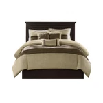 Madison Park Palmer Comforter Set-luxury Faux Suede Design, Striped Accent, .... Fixed Price $124.14.