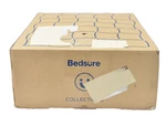 Bedsure Twin Size Comforter Set Bag 5 Piece Bedding Gray Pinch Pleat. Fixed Price $21.99.