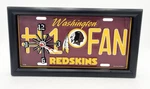 Nfl Washington Redskins License Plate #1 Fan Wall Clock. Fixed Price $15.00.