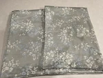 Barbara Barry 100% Cotton Sateen Multicolor Queen Pillow SHAMS(2). 20 X 30. Fixed Price $22.50.