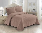 Fancy Linen 3PC Embossed Coverlet Bedspread Set Oversized Solid Floral. Fixed Price $34.21.