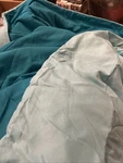 Reversible Blue Bedspread Comforter Mainstay. Fixed Price $26.00.
