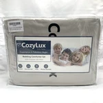 Cozylux Comforter Queen Size Beige Bedding 100% Microfiber New. Fixed Price $29.99.