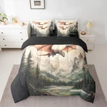 Magical Dragon Queen Comforter Set - 7 Pcs Bedding. Fixed Price $90.99.