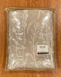 Queen Duvet Cover & Pillow Cases (3 Pcs) Botanical Floral Design In Oatmeal. Fixed Price $12.99.