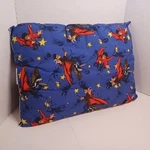 Early 2000'S Warner Bros. Harry Potter Playing Quidditch Pillow - 26" By 20". Fixed Price $59.99.