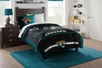 Northwest Nfl Jacksonville Jaguars Safety Twin Comforter And Sham Set. Fixed Price $89.99.