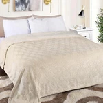 Superior Cream Diamond Flannel Fleece Plush Ultra-soft Twin Blanket. Fixed Price $22.20.