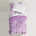 Dream Factory Purple Princess Hearts And Crowns Girls Comforter Set, Full. Fixed Price $116.99.