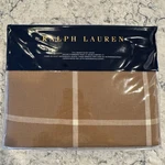 Ralph Lauren Duvet Cover Full Queen Brown Plaid Modern Equestrian Cashmere Blend. Fixed Price $179.99.