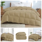Taupe Stripes Down Alternative Comforter Sets 1000 Tc 100% Cotton. Fixed Price $207.47.