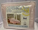 Sweet Home 7 Piece Down Alternative Comforter Set, Pale Pink, Full New. Fixed Price $30.00.