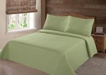 2/3 Pc Stippling Stitch Dressing Bedding Quilt Set Bedspread W/shams Nena. Fixed Price $27.72.