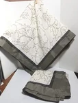 2 Martha Stewart Euro Pillow Shams Floral 30" X. Fixed Price $18.99.