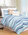 Ocean Coastal King 3 Piece Nautical Set Blue. Fixed Price $102.83.