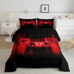 Gamer Comforter Set Queen Size Boys Gaming Bedding Kids Teens 3 Pcs. Fixed Price $76.99.