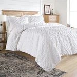 Duvet Cover Set Chenille Full Queen White 3-PIECE Better Homes & Gardens. Fixed Price $77.25.