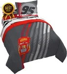 Disney Pixar Cars 7 Piece Bed Set Lightning Mcqueen Comforter Sheet. Fixed Price $94.01.