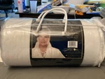 Kathy Ireland White Quilt Bedding Set Includes Queen Comforter, 2 Pillow Shams. Fixed Price $48.00.