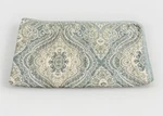 Tommy Bahama Turtle Cove King Pillow Sham Quilted Blue Medallion Paisley. Fixed Price $7.99.