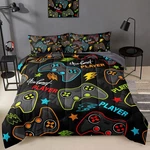 Bducok Pieces Gamer Comforter Set Boys FULL(6-PIECE ), SMALLPAD3011. Fixed Price $79.70.