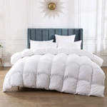 Ultra Soft Goose Feather Down Comforter Breathable 1200TC All Season King Size. Fixed Price $89.99.