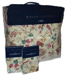 Ralph Lauren Maren Natural King Comforter Shams Set $870 Tropical Botanicals 3P. Fixed Price $439.99.