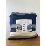 Fairfield Square Queen 8PC Reversible Bed In Bag Comforter Sheet Set Navy Blue. Fixed Price $97.00.