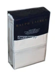 Ralph Lauren Regatta Cream Queen Flat Sheet Cotton New $115. Fixed Price $75.99.