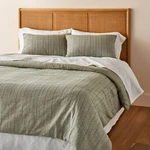 3PC Washed Loop Stripe Comforter Bedding Set Hearth & Hand. Fixed Price $35.99.
